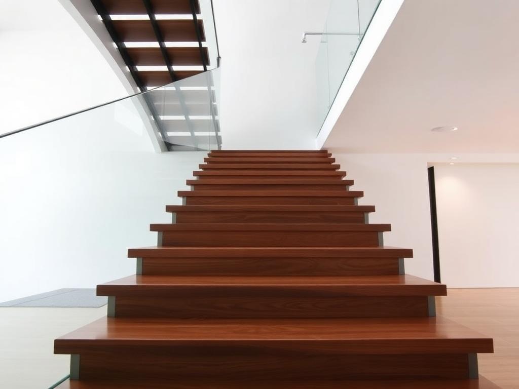 Escalier Revo — Métal / bois massif